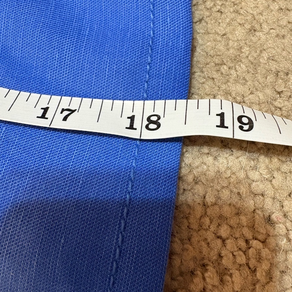 LOFT Blue Mini Skirt - Picture 6 of 6